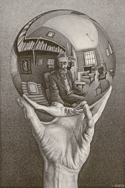 2 Hand with Reflecting Sphere